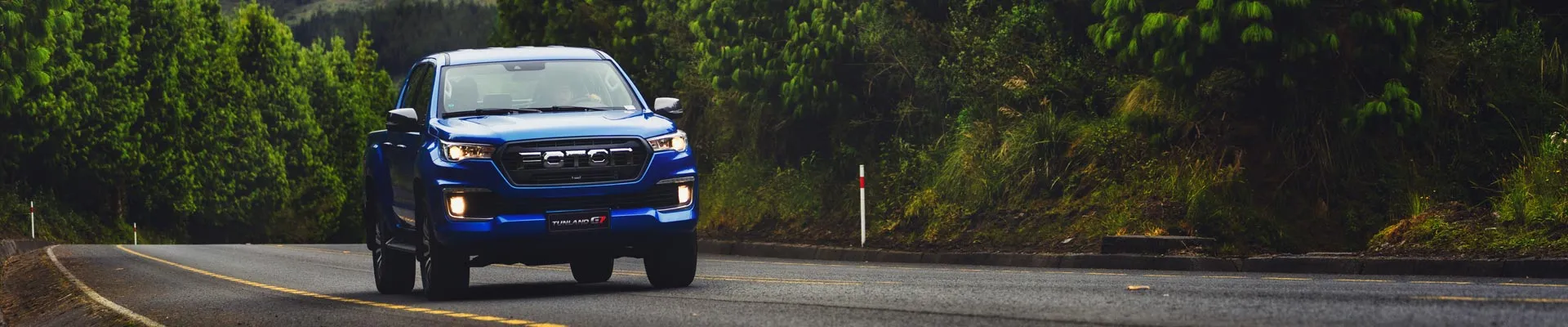 Foton Namibia- blue double cab